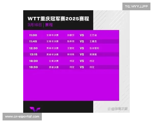 WTT密集赛程引发讨论，球员联合会关注赛事间隔与伤病预防